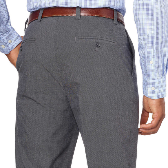 Men's Kirkland Signature Non Iron Classic Pants - Picture 4 of 5